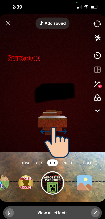 Impossible Parkour Filter